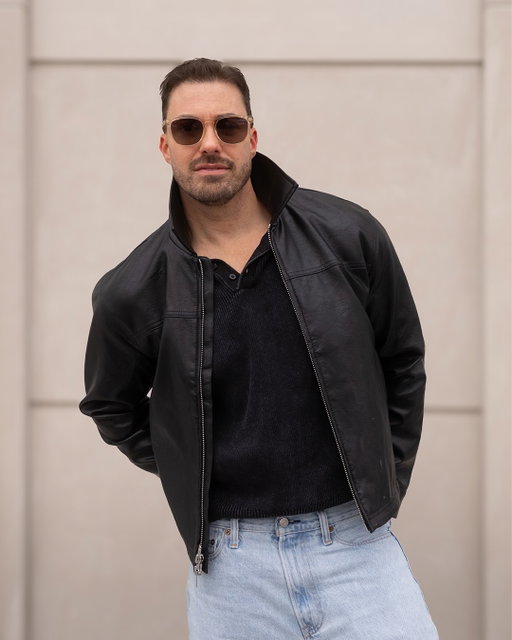Stepping into 2026 with a clear mind, quiet confidence, and eyes set on the road ahead. 

@wmpeyewear 

.

#mensfashion #minimal #outfit #sunglasses

 🏷️ leather jacket, cropped jacket, knit polo, baggy jeans, chunky loafers, sunglasses, street style, menswear, casual outfit, modern menswear, effortless style, minimal style, fashion inspiration, outfit ideas, WMP Eyewear.