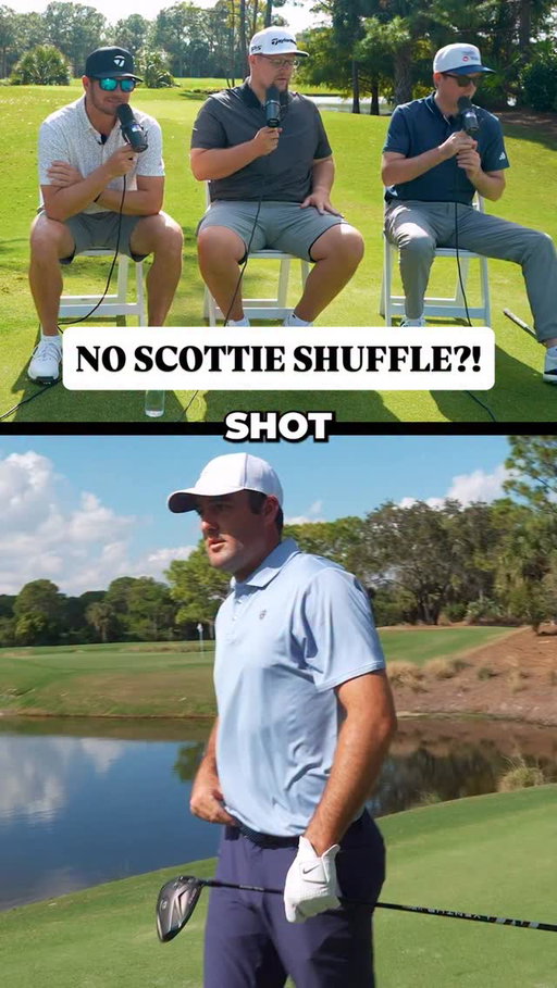 Scottie Scheffler is famous for his unorthodox footwork, but can he hit one WITHOUT sliding his feet?

Scottie, our Brooks reactions, and MORE on an ALL NEW Fore Play Pod episode out now!

You simply do not want to miss this one. @TaylorMadeGolf
