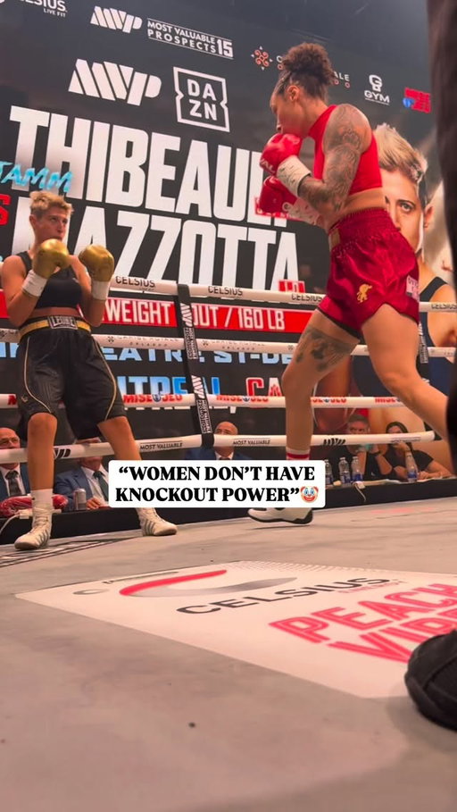 “Women don’t have knockout power”🤡…

Have you ever watched @jakepaul & MVP’s 2x Canadian Olympian @tammthibeault fight?😭🙏💀

#boxing #canada #knockout #fight #jakepaul