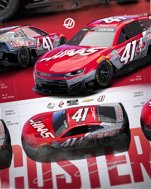 The No. 41 HaasTooling.com Chevrolet has a new look for 2026. Our friends at @haas_automation will serve as a primary partner for select races this season. 🧰

#NASCAR | @colecuster | @teamchevy