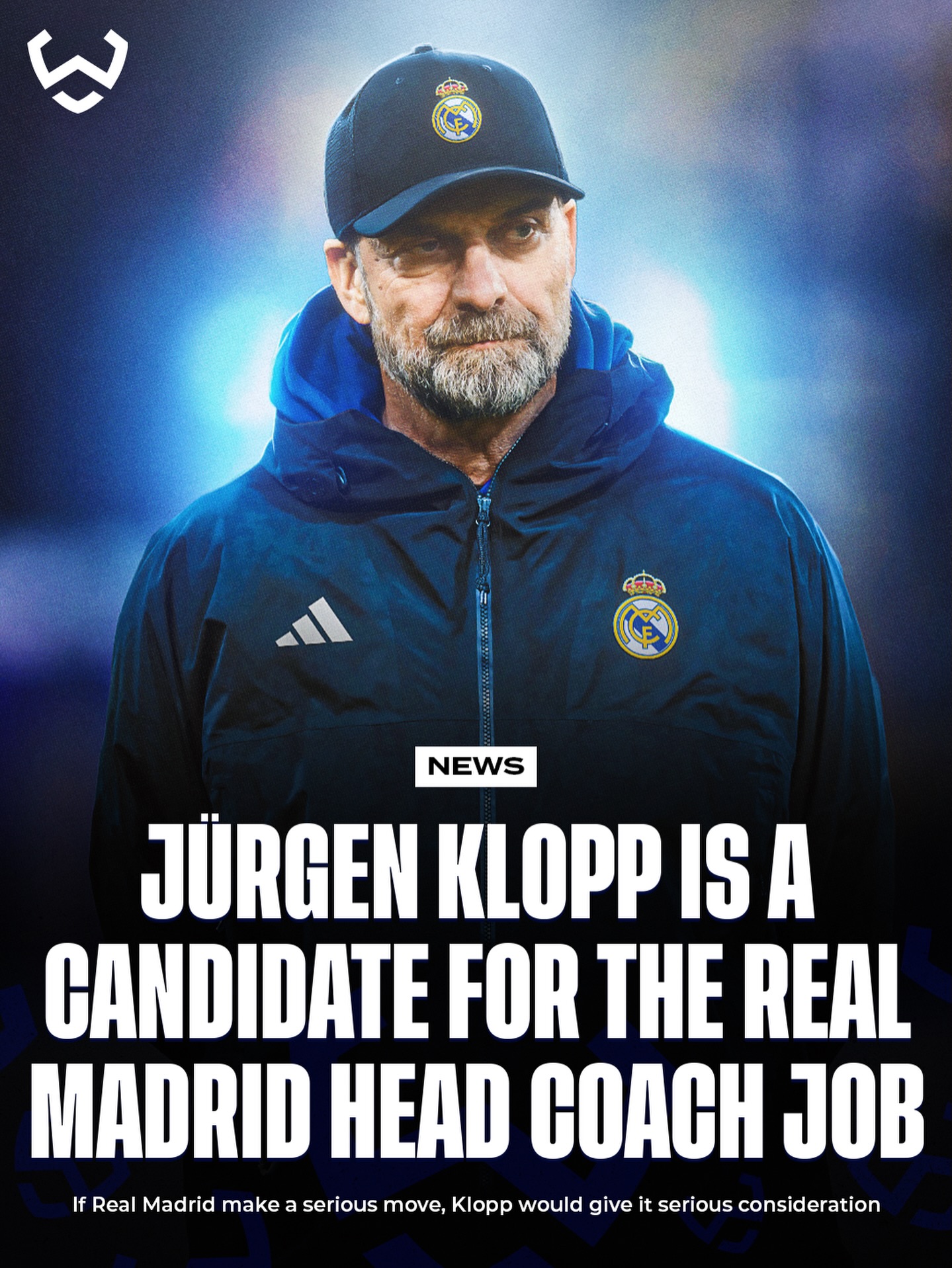 Jürgen Klopp is a candidate for the Real Madrid head coach role if the club changes manager this summer ⚪🇩🇪

Despite his long term Red Bull contract and strong ties, Real Madrid greatly appeals to him and a serious move would be considered.

(Via @plettigoal )