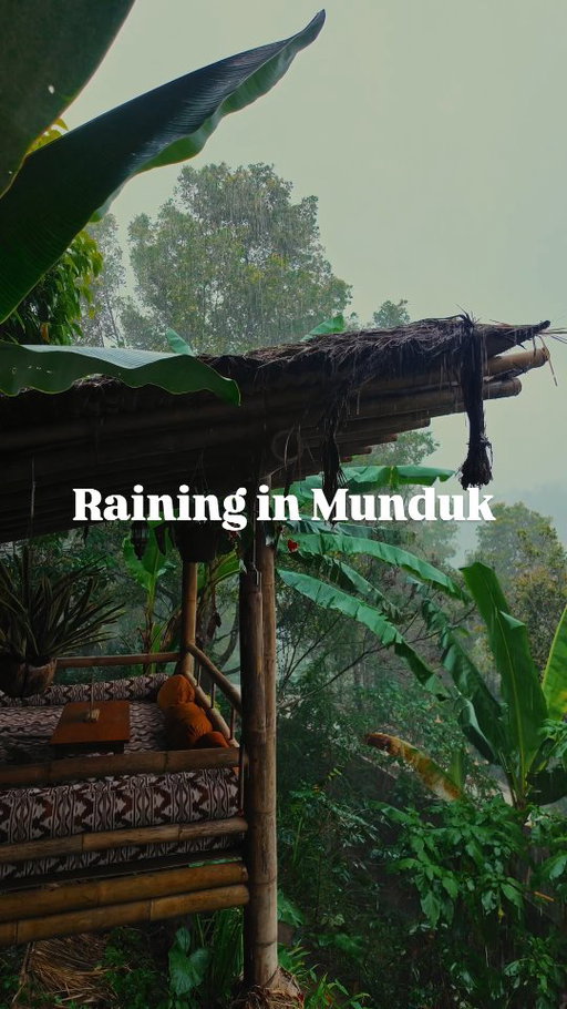 I have a question for you, do you like rain? 

I’ve been at @desaekobali for the last few days, and I keep hearing the same comments over and over.

“It looks so lush.”
“It’s unbelievably green.”
“I love that you can sleep in the middle of the jungle with the sound of water.”

There’s a simple reason for all of that.

Rain.

When you visit Munduk in the off season, rain is part of the experience. It’s not something you work around, it’s something you live with. And honestly, that’s what makes this place what it is.

Yes, it rains. Every day so far, actually. But what people don’t realize is that you never lose the day to it. We’ve had rain every single day and we’ve also had blue skies and sunshine every single day. The two exist together. The rain passes. The light comes back. Over and over again.

And that rain is the reason this place feels alive.

It’s why the jungle is so dense. Why the rice terraces glow. Why the air feels clean. Why everything around you feels layered and deep instead of dry and flat. You don’t get places like this without water. You don’t get this kind of environment by accident.

For me, it’s not good or bad. It’s not something to tolerate or complain about. It’s perfect. It slows you down. It softens the edges of the day. It makes you stop chasing plans and just be where you are.

Desa Eko exists because of this rhythm. You don’t come here for constant blue skies. You come here to experience the land as it actually is. And once you accept that, the rain stops feeling like an inconvenience and starts feeling like the whole point.

#ASMR