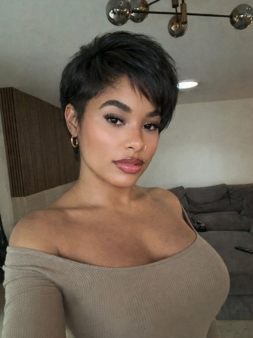 I asked ChatGPT to show me what I’d look like with a Pixie Cut cuz I’ve been thinking about switching it up. Should I do it?!😩 I like how it lookssssss bbadddddd