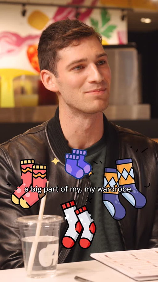 If a man whips out socks on the first date, wyd?
