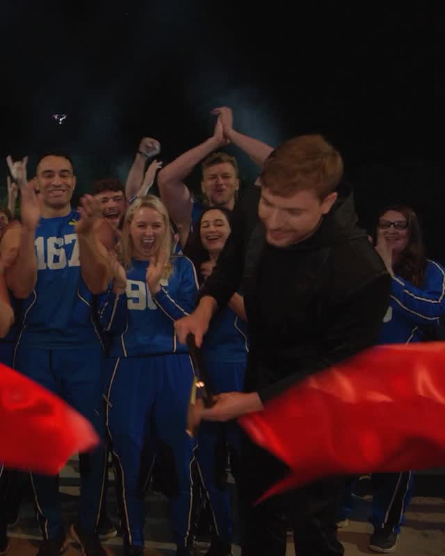 Thank you @loweshomeimprovement for being our official build partner for Beast Games: Strong vs Smart!