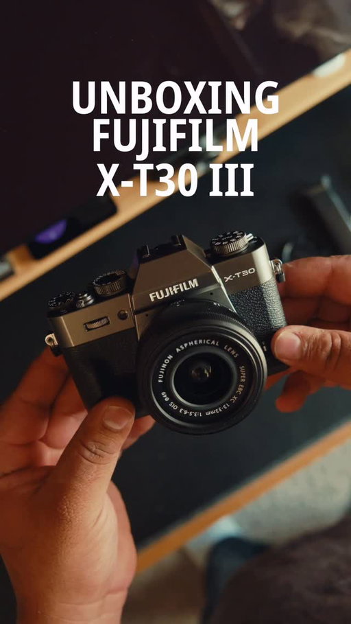 Unboxing FUJIFILM X-T30 III 😍
📷 @photo.jay