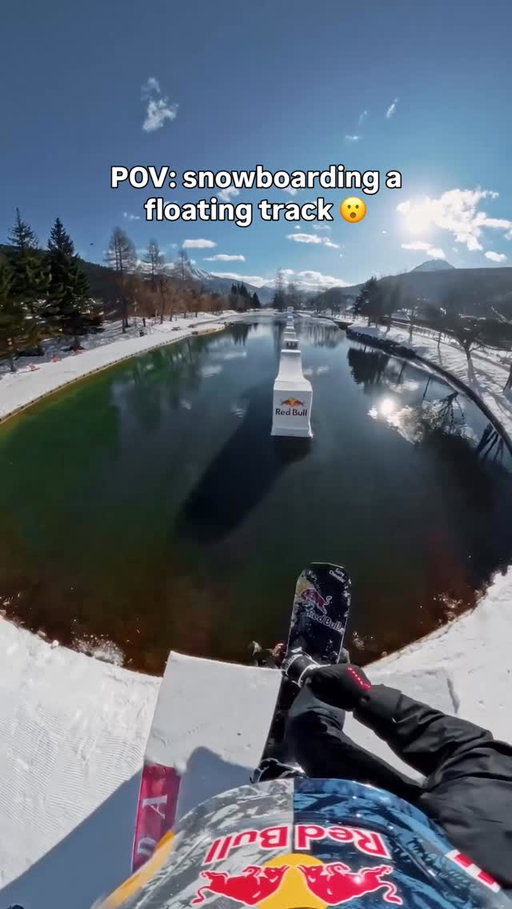@pierrevaultier it’s giving snowy rollercoaster 🎢 

#Snowboard #Snowboarding #WinterSports #RedBull #GivesYouWiiings