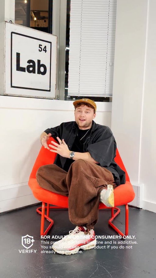 Meet @joe_gordon1 , @lab54_uk founder and CEO, here chatting about our longest partnerships with @velo.unitedkingdom. Together, we’ve thrown incredible parties all over the UK, from sprawling festivals to a grand mansion and secret office. Last year, we saw some of our largest shows and biggest setups come to life. To celebrate all we’ve done in 2025 and ring in 2026, Joe took on a night at @britishgq Men of the Year. Can’t wait to see what we do next x 

18+. This product contains nicotine and is addictive. Only for adult nicotine users. You should not use this product if you do not already use nicotine.