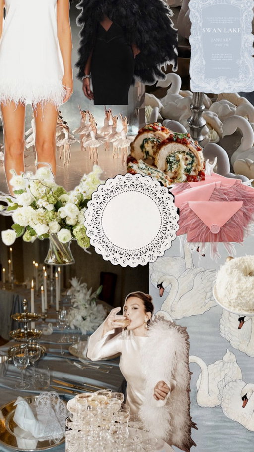 Dinner Club Diaries Season 2 - let’s gooo🖤 Up first: a Swan Lake dinner party 🦢🩰🥂 

#dinnerparty #dinnerpartyideas #swanlake #dinnerparty #hosting