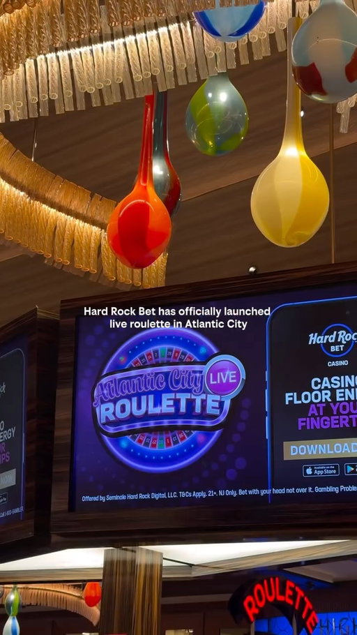 The wheel is waiting 😉 

@hardrockbetcasino has officially launched live roulette in Atlantic City! Play at home online with a live dealer or join us in person on the casino floor.

Must be 21+. Gambling Problem? Call 1-800-Gambler.
