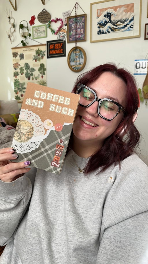 junk journal meets my coffee junk (aka coffee bags, coffee shop stickers + anything else I think fits) 🤎 

can’t wait to share my pages with you guys 

#junkjournals #coffee #coffeejournal #crafty