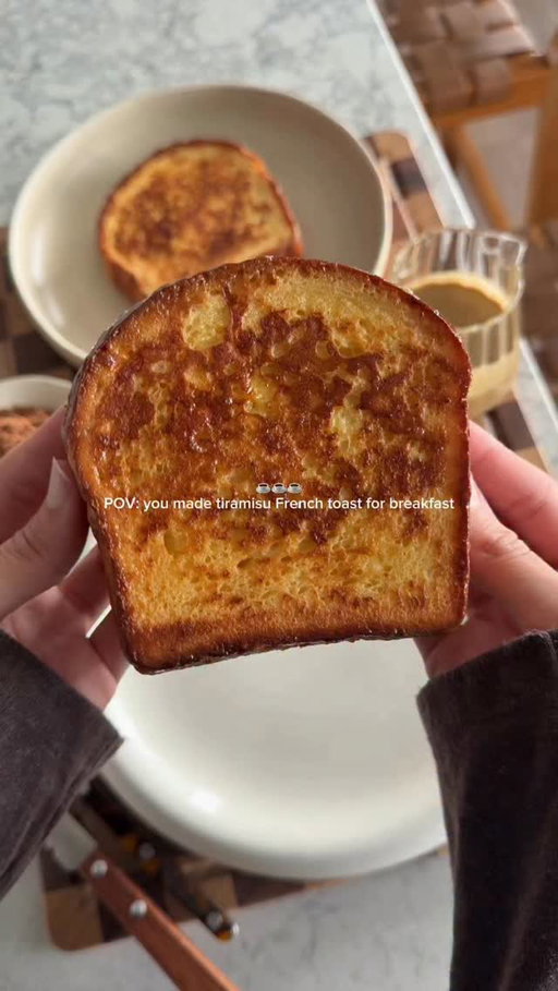 when you’re craving tiramisu for breakfast, you turn it into French toast ☕️🍞🤎

IB: @mallowlondon 

#food #foodstagram #brunch #breakfast #recipe