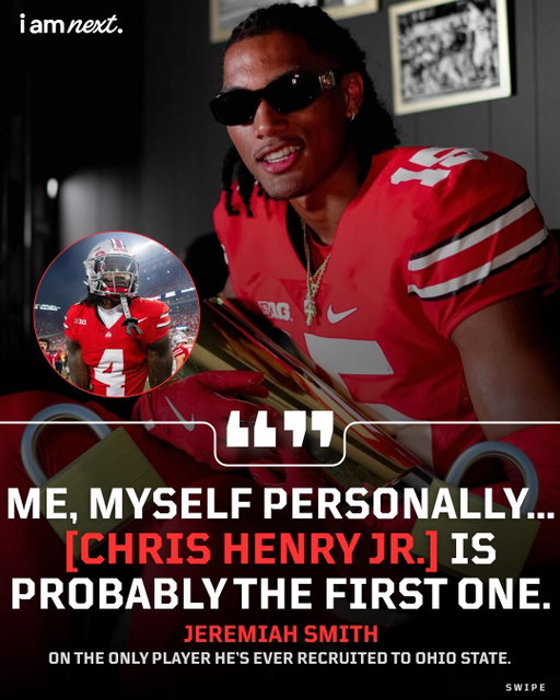 JJ shooting 100% from the field as a recruiter 💯

OSU WR room gonna be scary

Watch full interview on @iamathlete YouTube