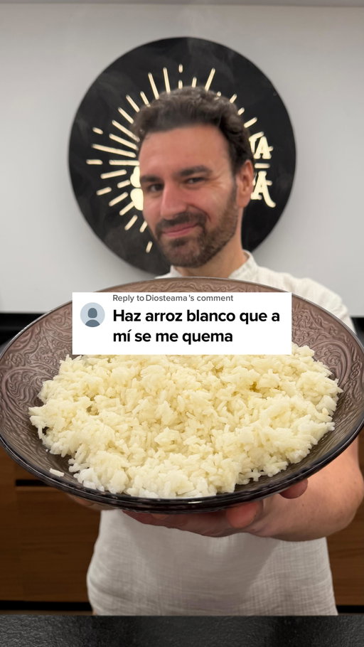 La receta de arroz blanco 🎯 
.
#arroz #arrozblanco #cocinadelpirata