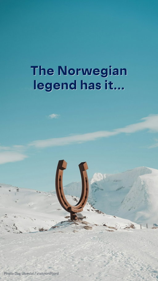 One of Norway’s most legendary mountains from old days till today - mount Hoven. This is a story of a Norse god, a giant horseshoe and one of the most spectacular places to enjoy the fjord view in 🇳🇴 

📸 @visitnordfjord 
📍 @loenskylift 
🛷 @loenactive 
🍽️ @hovenrestaurant