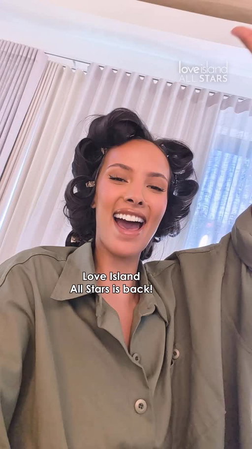 Maya’s got her rollers in, so that only means one thing: All Stars is back on, baby! Watch the launch at 9pm on Thursday 💕