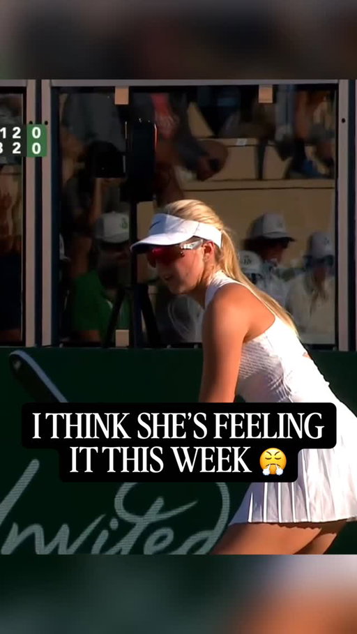 Don’t put me on the opposite side of the court against her this week 😳

@anna.leigh.waters