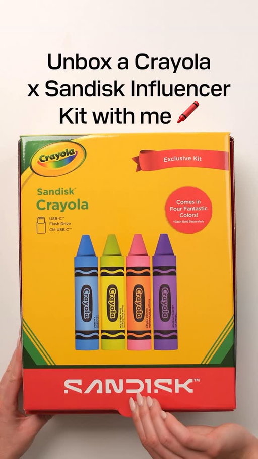 🖍️ GIVEAWAY 🖍️ We’re giving away one @Crayola x #SANDISK Influencer kit including:
#Crayola SANDISK USB-C Flash Drive
Crayola Ultra-Clean Washable Markers
Crayola x Sandisk Sweatshirt
Crayola x Sandisk Thinking Sheets
 
Link in bio to enter for a chance to win!
T&Cs apply. U.S. Only. Ends 1/28/26