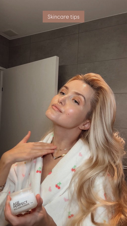 Those 20 seconds = me, my Age Perfect Collagen Expert Day Cream from @lorealparis and a tiny moment of peace before the chaos begins.

✨ Firm skin in just 1 use (because I don’t have time to wait)
✨ +33% more toned immediately
✨ 84% say skin feels more nourished (I confirm)
✨ In 4 weeks: firmer, more defined, more radiant, fewer wrinkles
✨ 76% firmer skin + –16% dark spots in 8 weeks

Validated by mature women… and by moms like me😅
. ⏱️💛
#AgePerfect #collagen #mom #LorealparisCH #AD