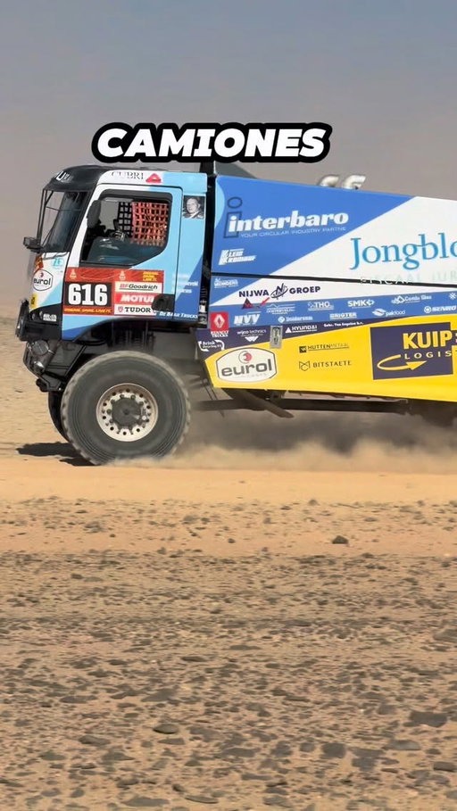 Así son los camiones de carreras del Dakar! Muchas gracias a @tibauteamrally por enseñarnos su camion!! 
#camiones #dakar #rallyraid