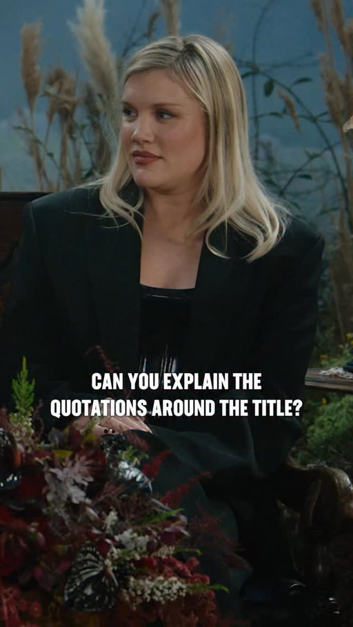 Emerald Fennell explains why there are quotation marks around the title for #WutheringHeightsMovie in our first Big Ticket interview of 2026! Head to the link in bio to watch the full discussion and reserve your tickets now.