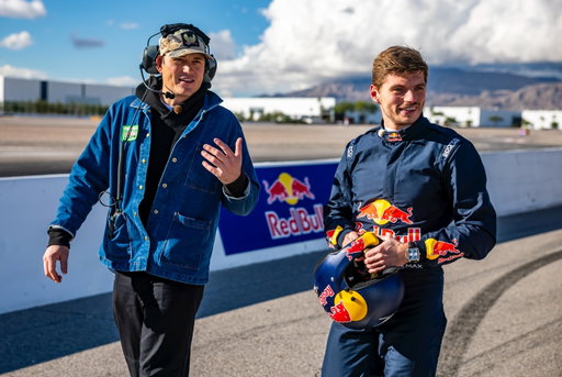 Been keeping this a secret for a bit now, but got to end 2025 by hosting a video on the RedBull main channel with some pretty dope people. Ford brought out some iconic cars and as much as I wanted to drive them, watching
@maxverstappen1 @arvid.lindblad and Danny huck them around the track was sick. Video is up now if you want to catch me hang with the boys ❤️