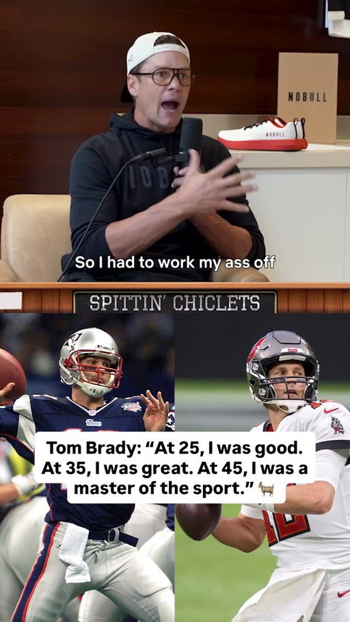 “If you don’t ever master the mental, emotional part, to me, you’re a declining asset from the day you’re drafted.” 😮

Tom Brady on the importance of improving mentally and emotionally to be a top quarterback in the NFL 🎙️

🎥 @spittinchiclets video podcasts are now on Netflix

#nfl #tombrady #quarterback #newenglandpatriots #tampabaybuccaneers