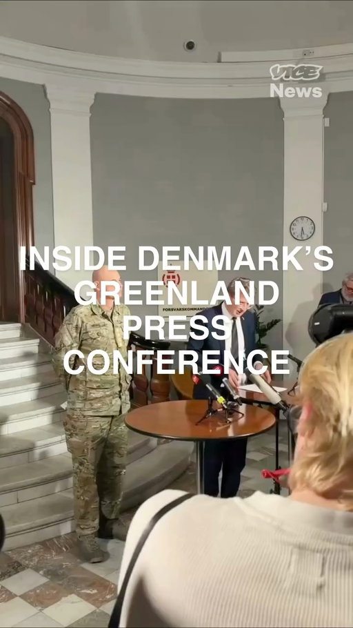 The Danish Ministry of Defence is framing Denmark’s upcoming military presence in Greenland as a “training exercise” — not defensive action towards the United States.

@shanesmithvice and @andreww.me are live in Denmark speaking to officials and citizens firsthand.