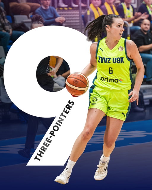 REWRITING HISTORY ✍️

Bridget Carleton set a new #EuroLeagueWomen record with 9 three-pointers tonight 🤯📚