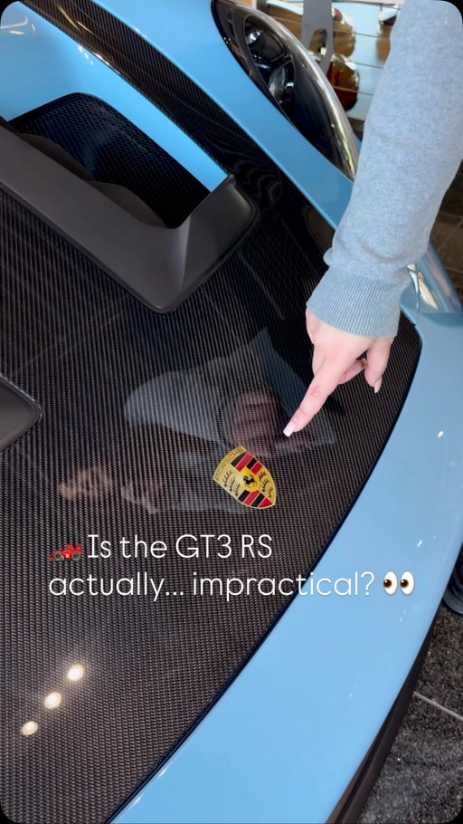 POV: You’re looking for a “sensible” car, but you accidentally find yourself staring at a literal race car for the road. 🏁💨

From the missing frunk (all for that massive radiator!) to sticker badges and door straps for weight savings, the Porsche 911 GT3 RS doesn’t care about your comfort—it only cares about lap times. ⏱️🔥

With the Weissach Package and a wing so big it has its own zip code, this beast is built for the Nürburgring, not the grocery run. But let’s be honest… who needs a reclining seat when you have that flat-six engine screaming behind you? 🎶🔊

Would you daily drive this track monster, or is it “too much” for the street? Let’s settle this in the comments! 👇

#Porsche911GT3RS #WeissachRS #TrackMonster #SupercarLifestyle #CarCommunity