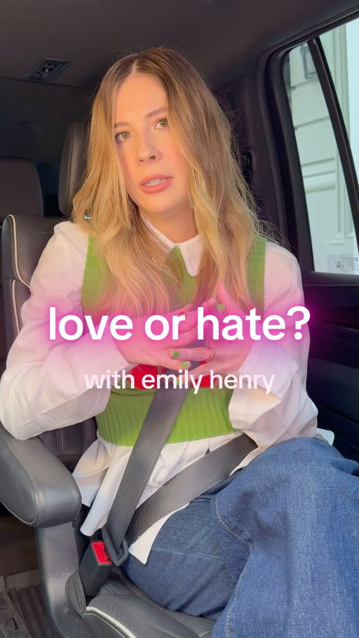 Who doesn’t love fan edits???

Had fun playing love/hate with @lyft. A bit concerned my answers mark me as an Alex. Which are you?

Gorgeous rings by @oliveavejewelry 
Gorgeous hair by @nettyjordan 
Gorgeous makeup by @deannamelluso 
Tomato vest by @staud.clothing 🤤