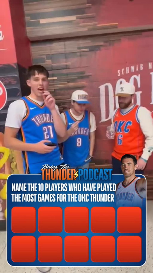 Shoutout to these two guys who were sat next to us in the game. Definitely true fans and boy did they Bring The Thunder! 

Check out our YouTube link in bio

#nba #okc #okcthunder #thunderup