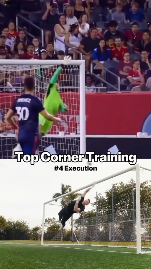 Top Corner Training ⬇️

1️⃣ At Home – Core Stability 🏠💪

Lock in your core so you’re unshakable in the dive.

2️⃣ In the Gym – Power Transfer 🏋️‍♂️⚡

Explode from the ground into the air with max force.

3️⃣ Wall/Partner – One-Knee Top Corners 🎯🧤

Master lifting your feet off the ground & landing with control.

4️⃣ On the Pitch – Full Execution ⚽🏆

Turn it into second nature when it matters most.

#goalkeeping #goalkeepertraining #goalkeepercoach #goalkeepers #goalkeeper