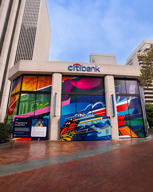 Citi has been a part of San Francisco's story for over 100 years. From our earliest beginnings to the highest heights, we're celebrating a shared history and a bright future built on progress. Take in the new mural created by @CAMER1sf that captures it all at One California St.