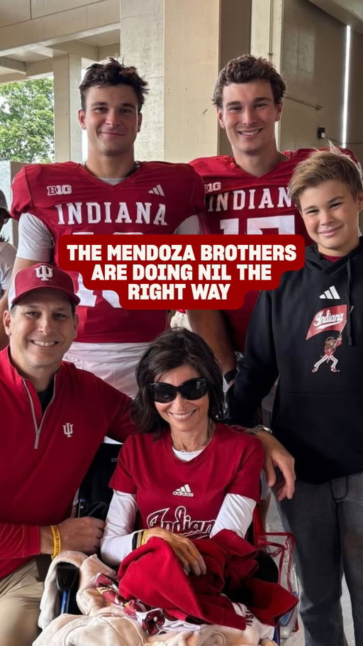 This is amazing from the Mendoza Brothers! 👏👏

They made sure proceeds from our Mendoza Mania merch benefited the @mssociety in honor of their mom, Elsa! 

We were proud to partner with them and are amazed at the love Indiana fans have been showing the design❤️

#indiana #hoosiers