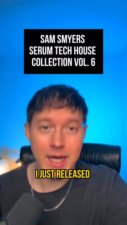 Sam Smyers Serum Tech House Collection Vol. 6 out now!