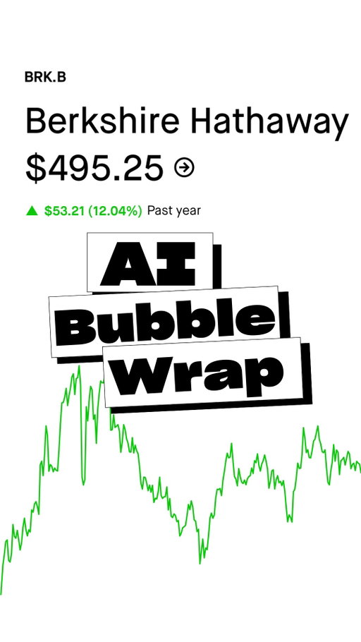 Stock pick 3/3 for 2026: $BERK 

Think of Berkshire as 2026 downturn insurance:

If AI is a bubble and that bubble pops? Berkshire will be 1 of best performers, b/c its so anti-tech.

Berkshire is the bubble wrap for your portfolio.