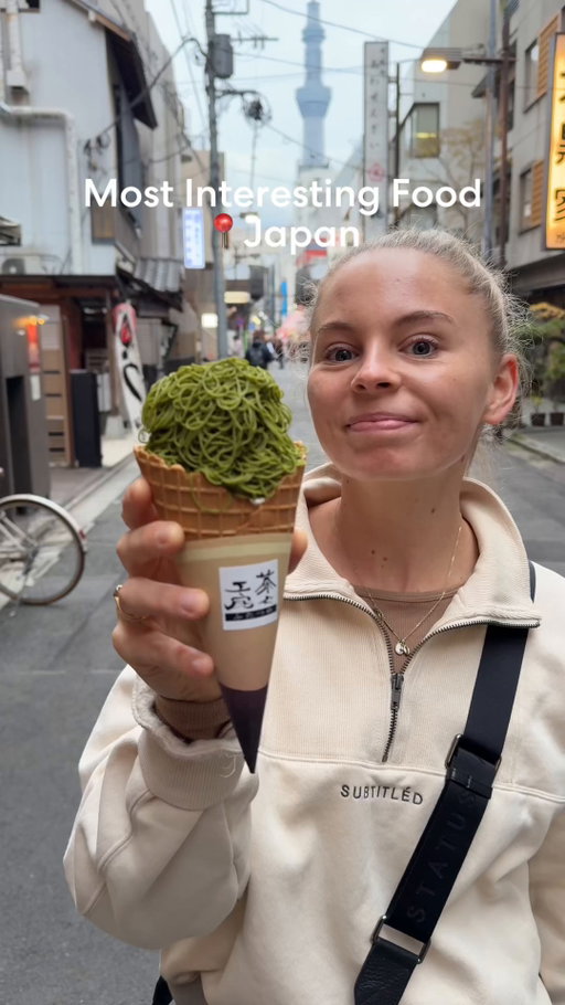 Taste your way through Japan’s most unique bites 🍣 From unexpected textures to unforgettable flavors, every bite is an adventure. Which one would you try first?
