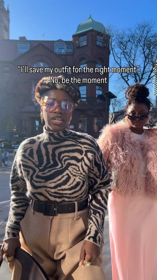Say it with me🗣️In 2026 we aren’t saving outfits!!!
Ain’t that right @jones_tiara 

#bostoninfluencer #bostonfashionblogger