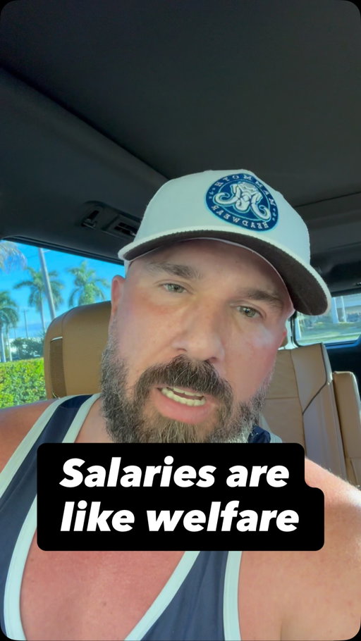 Most people don’t realize this.

A salary can slowly turn into a very polite form of welfare.

You get just enough to survive.
Just enough to stay comfortable.
Just enough to not take the risk.

It rewards showing up, not thinking bigger.
It pays you for time, not impact.
And over time it can quietly kill hunger, creativity, and urgency.

I’m not saying salaries are evil. They’re just dangerous if you stay too long.

Because real growth happens when your income is tied to value, results, and ownership.
When you eat what you kill.
When you bet on yourself instead of waiting for a raise.

Comfort feels safe.
But comfort has never built freedom.

If this hits, it’s probably because you already know.