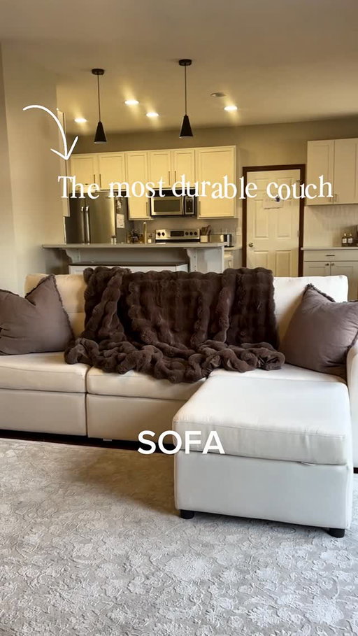 My new favorite part of our home renovations, our couches🫶🏽❤️ link in my bio for 10% off! Or use code LH-EM10 @linsyhome_official #linsyhome #homedecor #rubiksofa #modularcouch