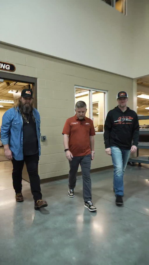 Heading to the Daytona 500 with an old school look.