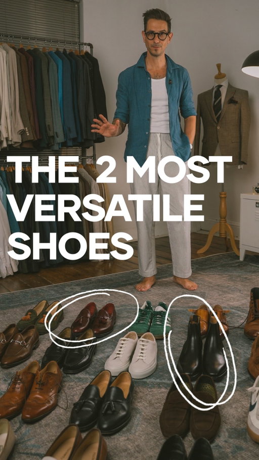 At the heart of every good men’s wardrobe is versatility. The more you can do with one piece the more effective it would be in building a classic sustainable wardrobe! For me, the Chelsea boot and tassel loafer are the two most versatile shoes a man can own. They transition seamlessly from casual with jeans to all dressed up with a suit and tie. One for warmer weather the other for those colder days, they’re the perfect combo. Are thy the only two shoes you need? Probably not. But they would certainly go a long way at covering you for every occasion. 

#mensshoes #classicmenswear #classicmenstyle
