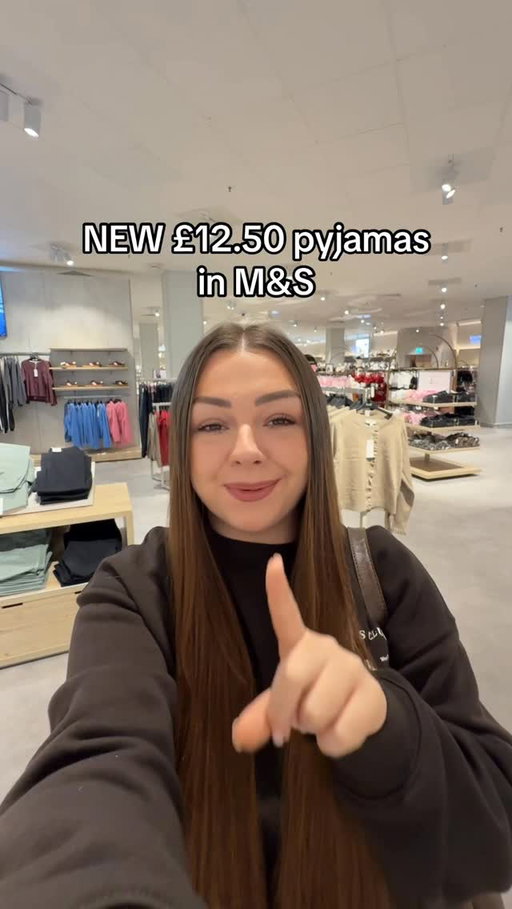 @marksandspencer have got some new styles in of their VIRAL £12.50 pyjamas😋