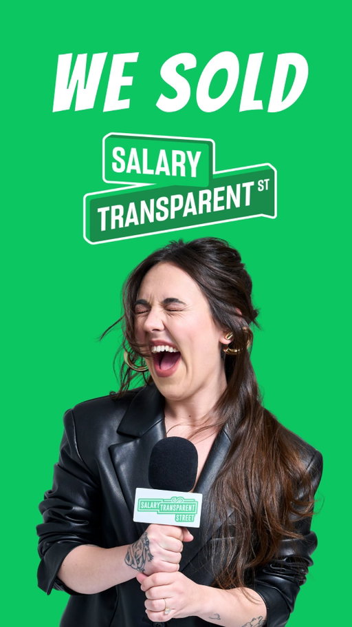 BREAKING NEWS 💚 

Nearly four years ago, my husband James and I started Salary Transparent Street with a simple question, and serious conviction.

After learning I was underpaid ~$25,000 as a Sr Data Analyst, pay transparency (or the lack thereof) was deeply personal to me.

Like I mentioned, I was a DA, not a creative. I didn’t major in journalism or communications, but I didn’t let that stand in my way. 

I felt compelled to get workers the information companies were withholding from them, and ultimately, fix a broken system.

And since April 2022, I’ve devoted my life, (and frankly, my mental and physical health, too), to doing that.

I’ve interviewed thousands of workers, testified for multiple pay transparency bills, built a company that generates seven figures annually, and pushed for a world where transparency isn’t radical…it’s normal.

I can confidently say our channel and work has influenced not just legislative, but also societal change. I’m deeply proud of that 🥹

And today, I’m incredibly excited to share that Salary Transparent Street has been acquired by @nowthis!

I’ll be staying on as host of STS (dw, we’re not going anywhere!), James is still our cameraman, AND we’re stepping into new roles as Supervising Producers at NowThis ✨

This next chapter means significantly more resources and the help of an incredibly talented team to keep doing what we’ve always done: get workers paid what they deserve.

I’m so proud of what we’ve built, and even more excited about what’s ahead. 

Thank you to everyone who has supported our work, and believed in our vision from the start. We’re just getting started! - Hannah & James 💚