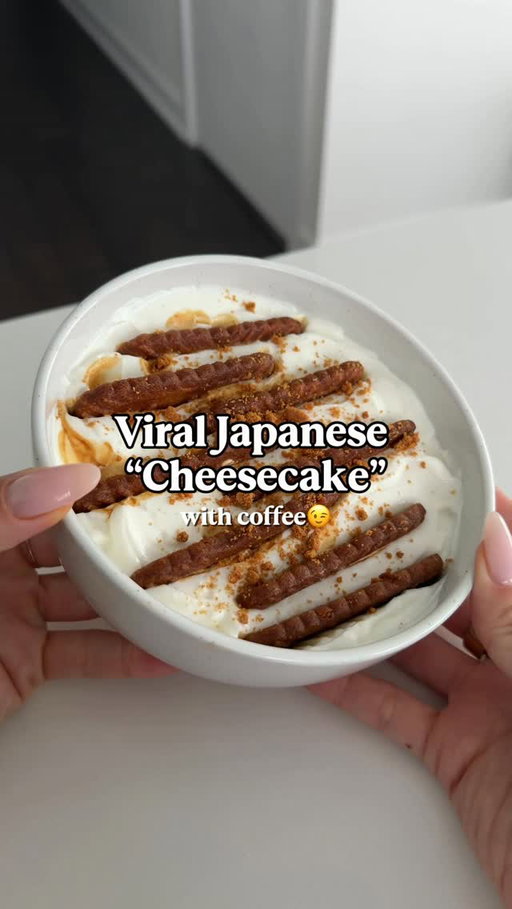 Viral Japanese “Cheesecake” but with a twist! 

Added a little twist to this viral cheesecake trend and dipped the cookies in coffee!! It’s givingggg Tiramisu Cheesecake✨

But truthfully, anyone else just getting Greek yogurt and cookies? No cheesecake 😂

#yescoffeenodecaf #japanesecheesecake #cheesecakehack #viralcheesecake #greekyogurtcheesecake