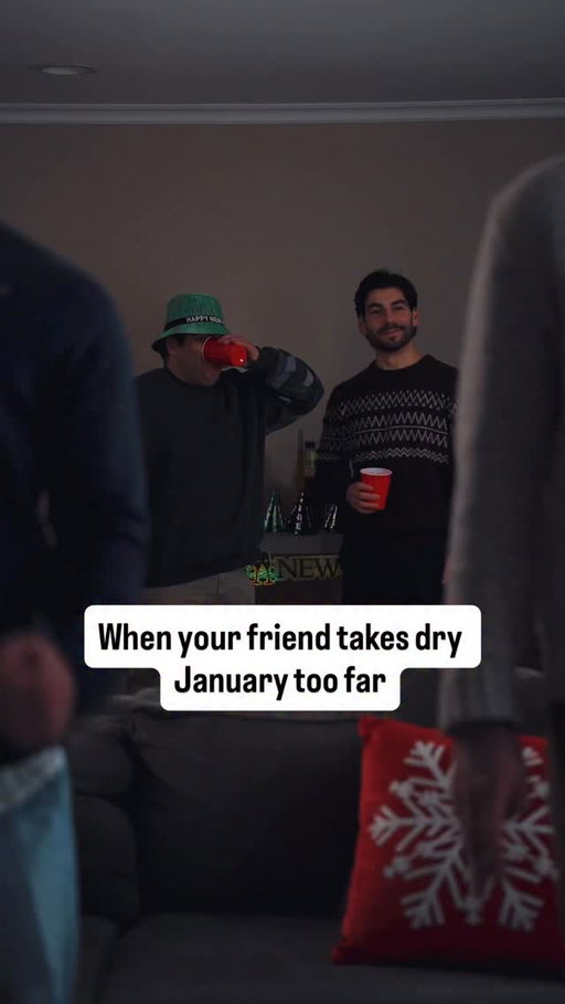 Friends never let friends go dry, not when it comes to food @sbrbbq
•
•
•
#ad #comedy #comedy #skit #dryjanuary