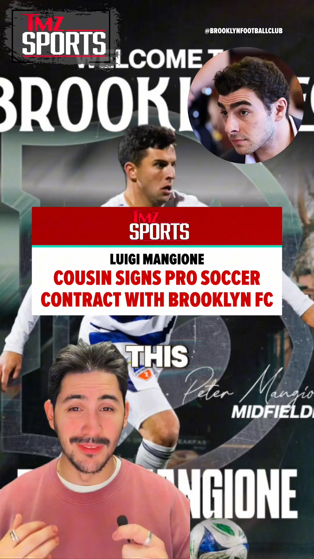 Mangione jerseys about to sell out 👀⚽
No, that Mangione didn’t go pro — but his cousin Peter Mangione just signed with Brooklyn FC after lighting it up at Penn State. 🔥