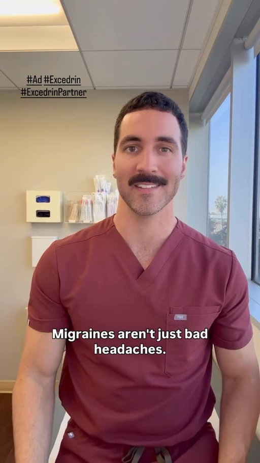 #Ad Migraines aren’t just bad headaches. They’re neurological events that can completely derail your day. 

As both a healthcare provider and someone who’s experienced them myself, I trust @excedrin Migraine Relief because it targets migraine pain from multiple angles:

1. Aspirin blocks pain signals
2. Acetaminophen raises your pain threshold
3. Caffeine enhances relief 

Try Excedrin Migraine Relief and get back to your day.  #Excedrin #ExcedrinPartner