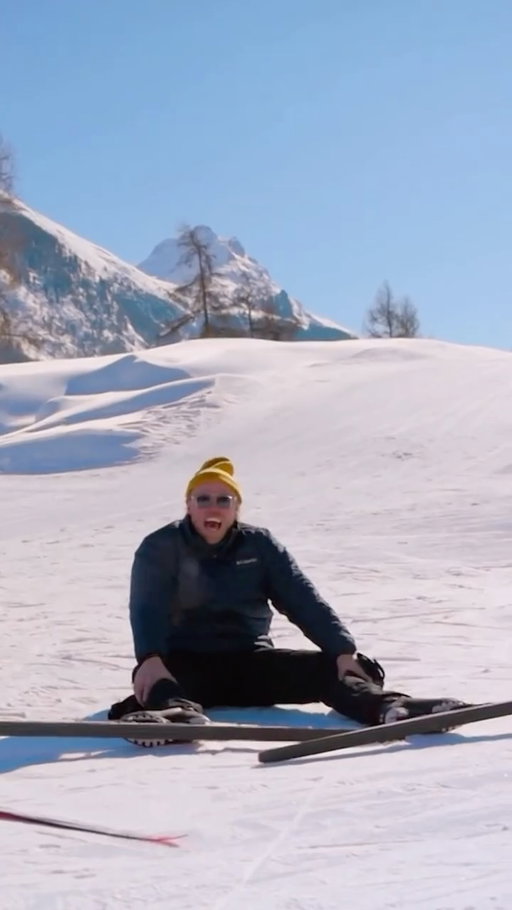 This was the very definition of an uphill struggle.

Rob & Romesh Vs Team GB: Winter Special Part 1, tonight at 9pm on @skytv